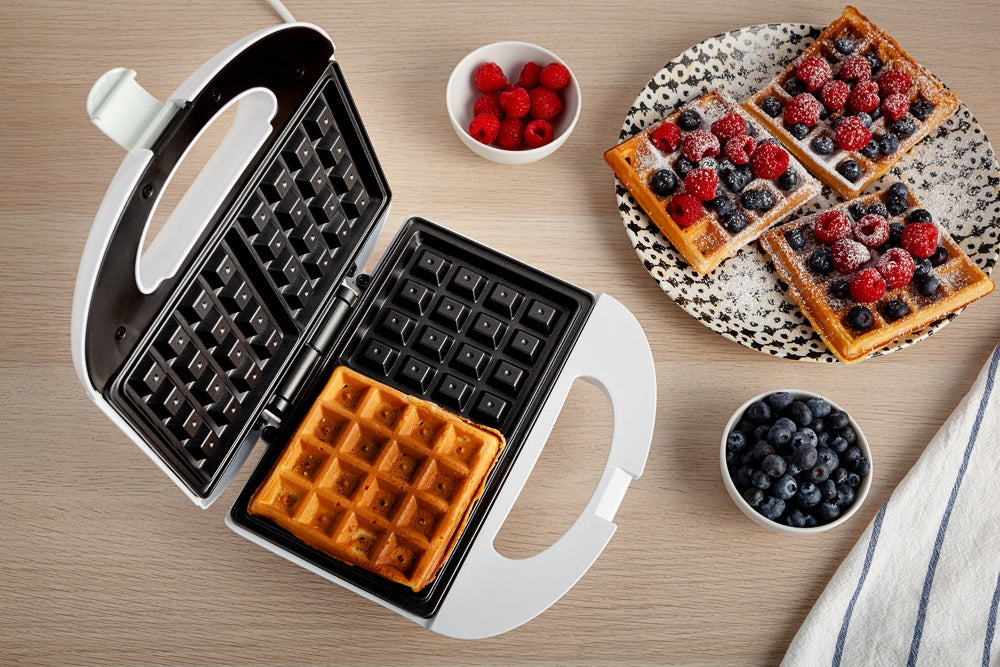 WAFFLE MAKER ELDOM ST10W SPACE FOR TWO CRISPY WAFFLES 700W Manufacturer code ST10W