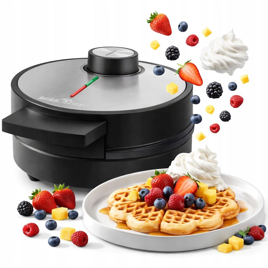 WAFFLE MAKER HEART 5 WAFFLES FOR WAFFLES 1200W HEART