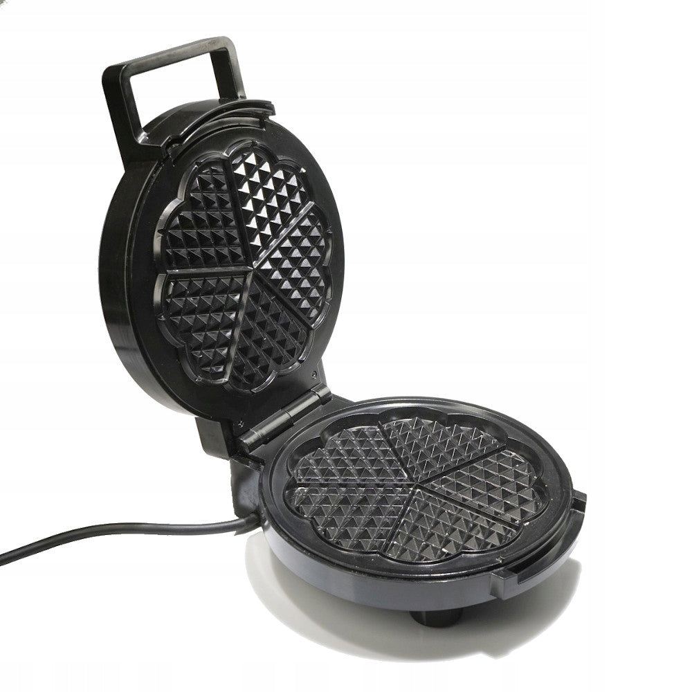 WAFFLE MAKER HEART SHAPED Waffle Maker PLATE 1000W 1384