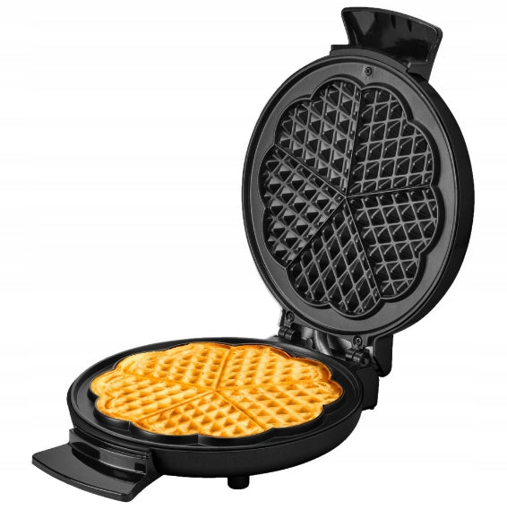 WAFFLE MAKER HEARTS WAFFLES NON-STICK EFFICIENT 1000W