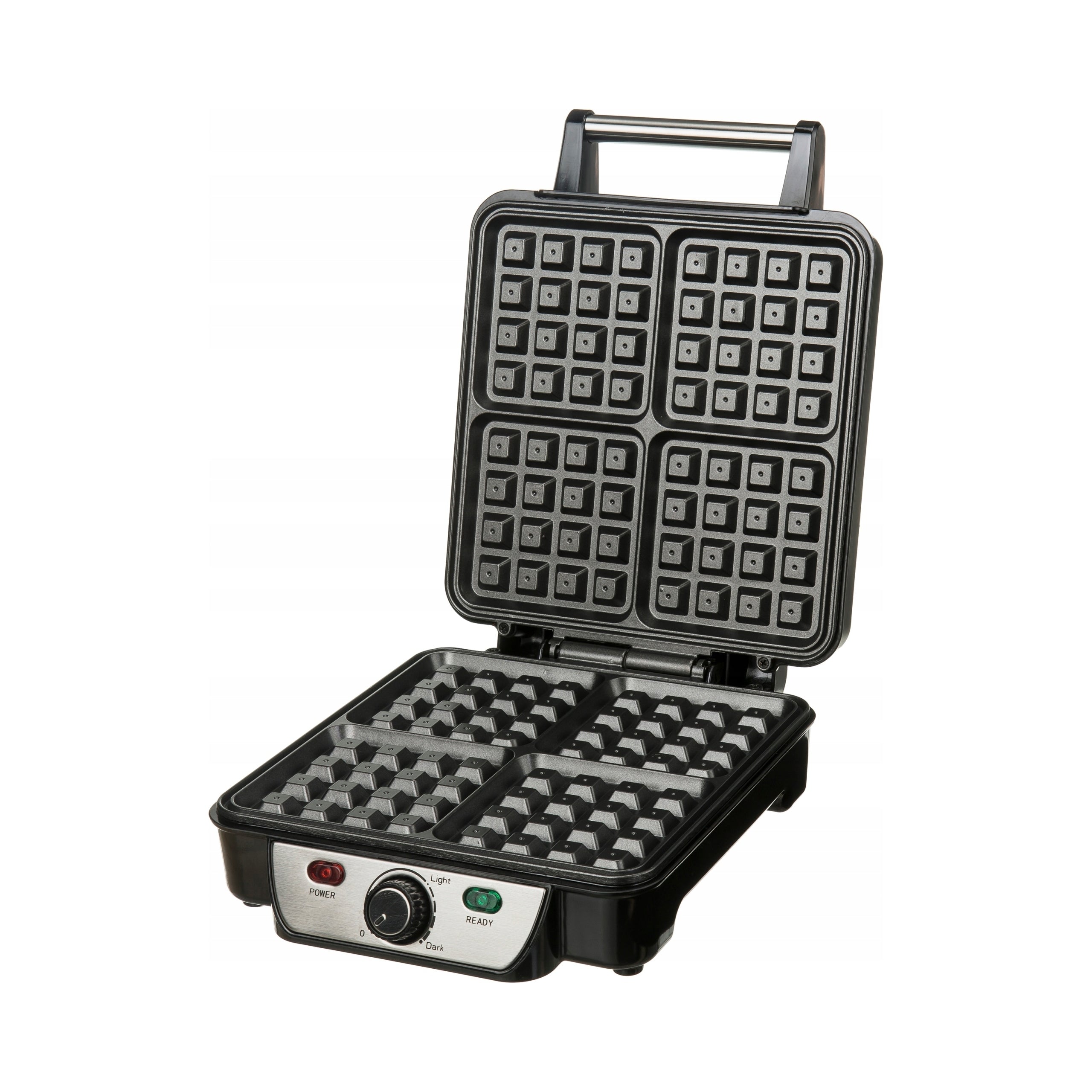 WAFFLE MAKER HIGH POWER 1500W 4 CRISPY WAFFLES XXXL