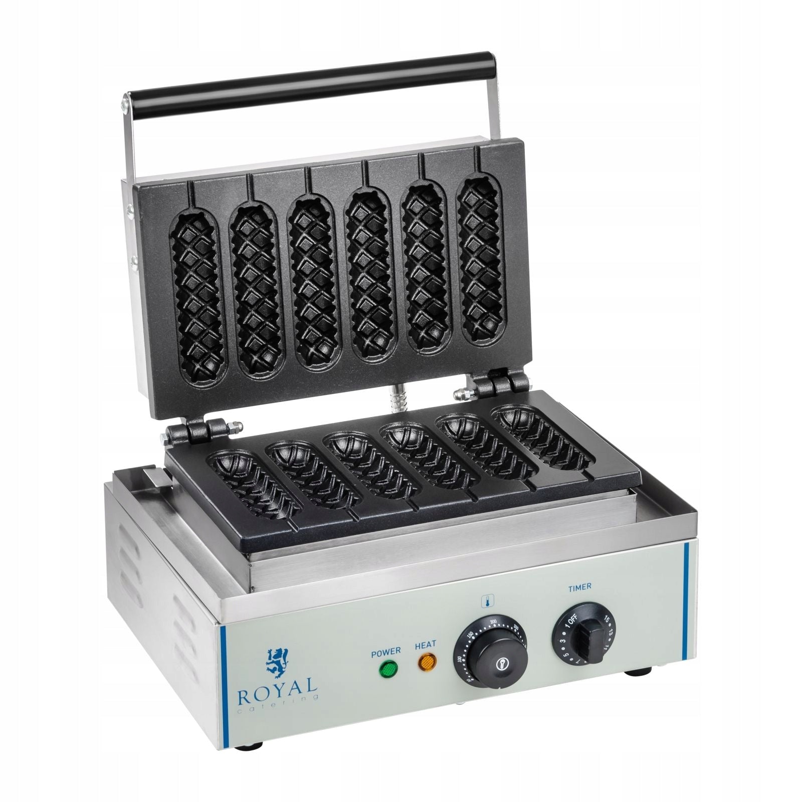 WAFFLE MAKER ON STICK AND CORN DOG TOASTER WITH TEFLON PROFI