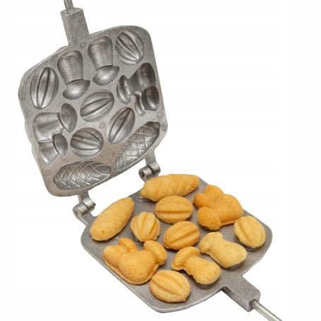 WAFFLE MAKER TOASTER COOKIE MOLD CONES MUSHROOM PEANUTS #74 Power rating 99 W