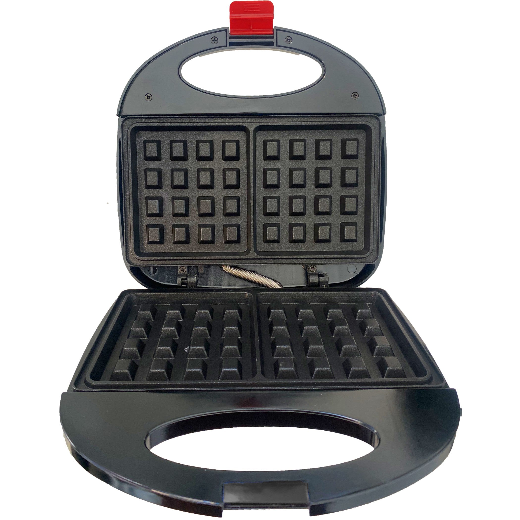 WAFFLE MAKER WAFER CONTACT TOASTER NON-STICK COATING 2 WAFFLES 750W Packaging status original
