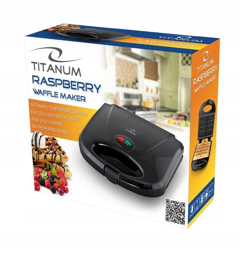 WAFFLE MAKER WAFFLE TOASTER 2 LARGE CRISPY WAFFLES Power rating 750 W