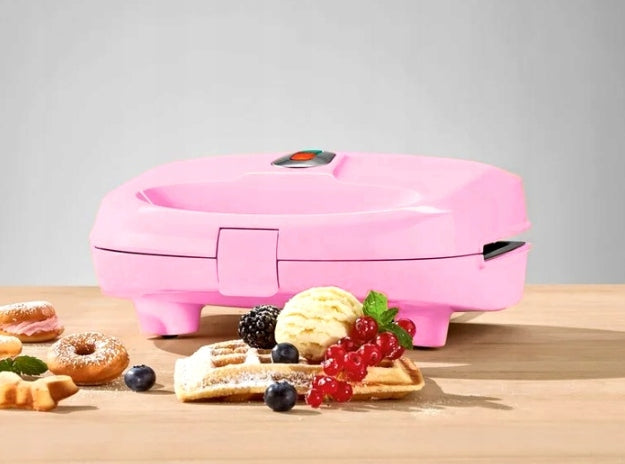 WAFFLE MAKER mini donuts cookies figurines BAKER Power rating 750 W