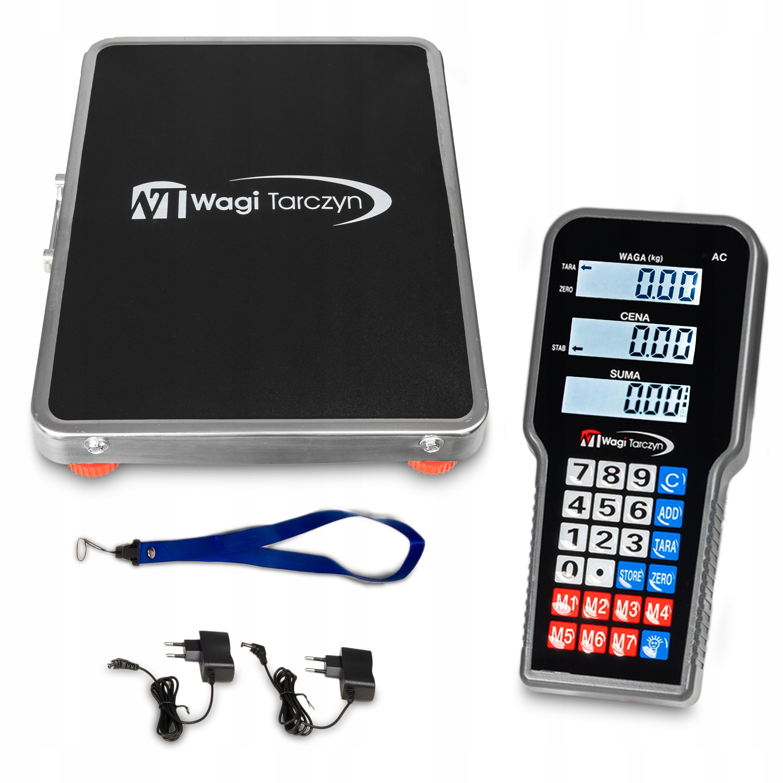 WAGI TARCZYN 300KG 20g WIRELESS ELECTRONIC STORAGE SCALE