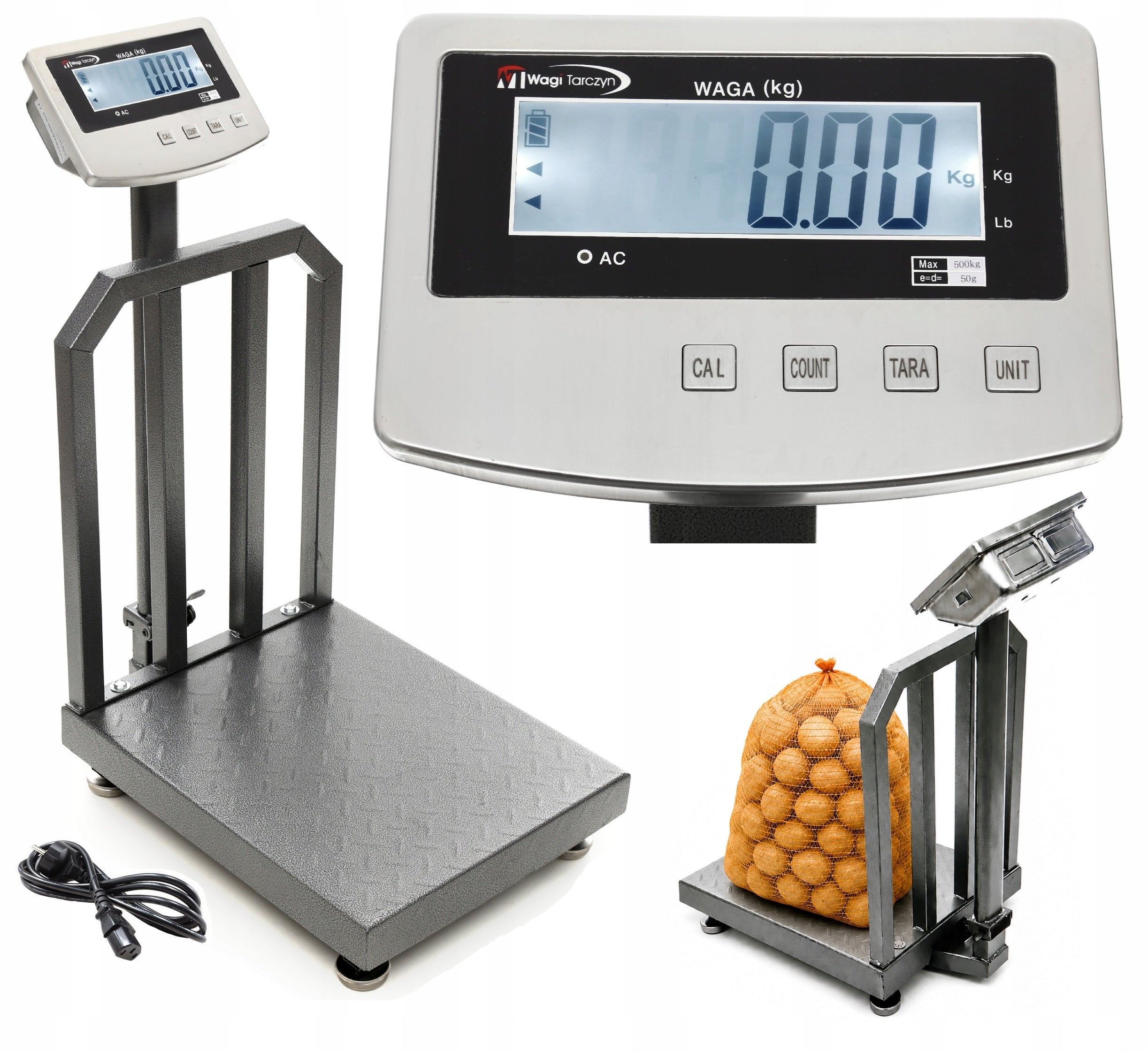 WAGI TARCZYN 300kg WEIGHT 40x30 ELECTRONIC STORAGE PLATFORM SHOP