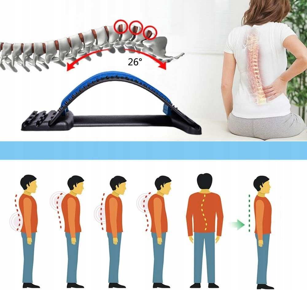 WAIST AND SPINE NECK STRETCHING MASSAGER WITH SPIKES Brand no brand