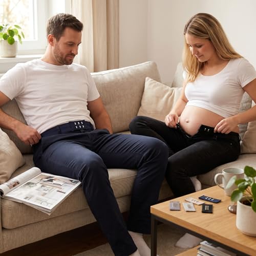 WAIST EXTENDER FOR JEANS PANTS 3 HOOKS ADJUSTABLE FOR PREGNANT WOMEN 5 Manufacturer code Bez marki