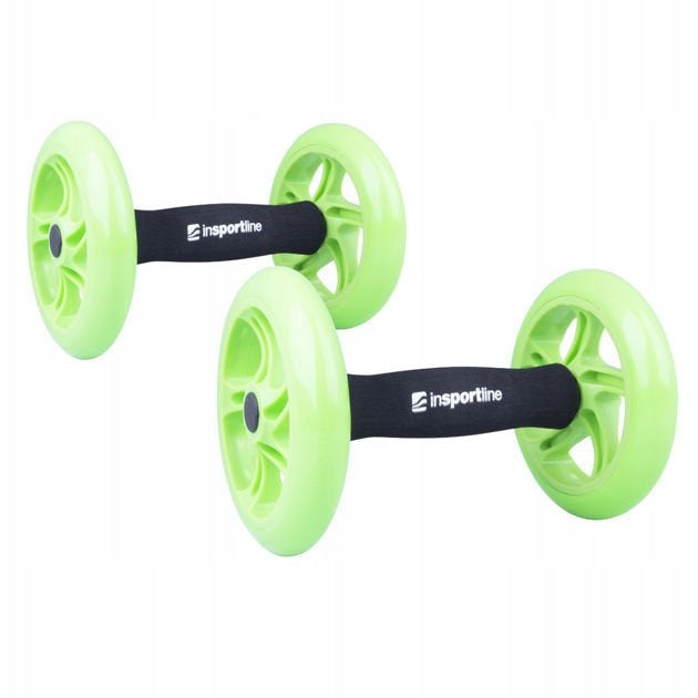 Multifunktionaler Bauchmuskeltrainer Ab Roller Double (2 Stk.) 