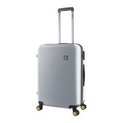 Mittelgroßer Koffer National Geographic Abroad, M, Silber 