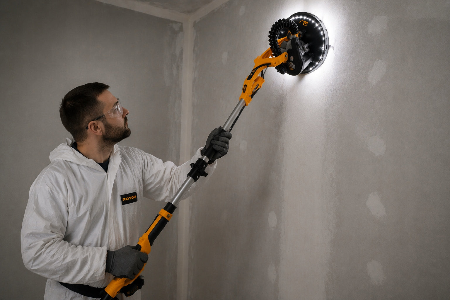 WALL AND FINISH GRINDER ROTOR R-S225L-3 LED GIRAFFE 225 MM 1200W Series R-S225L-3