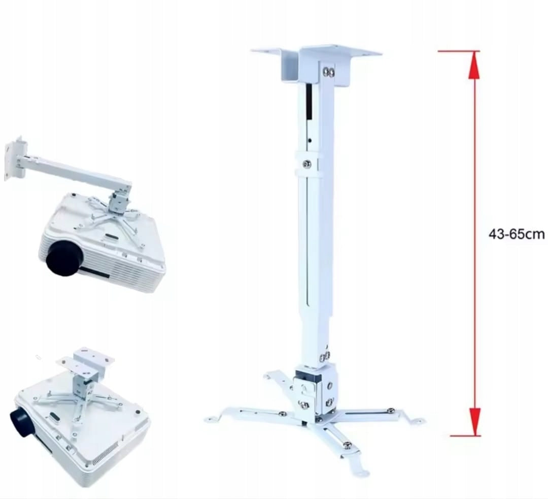WALL CEILING MOUNT FOR PROJECTOR UNIVERSAL WHITE Packaging status original