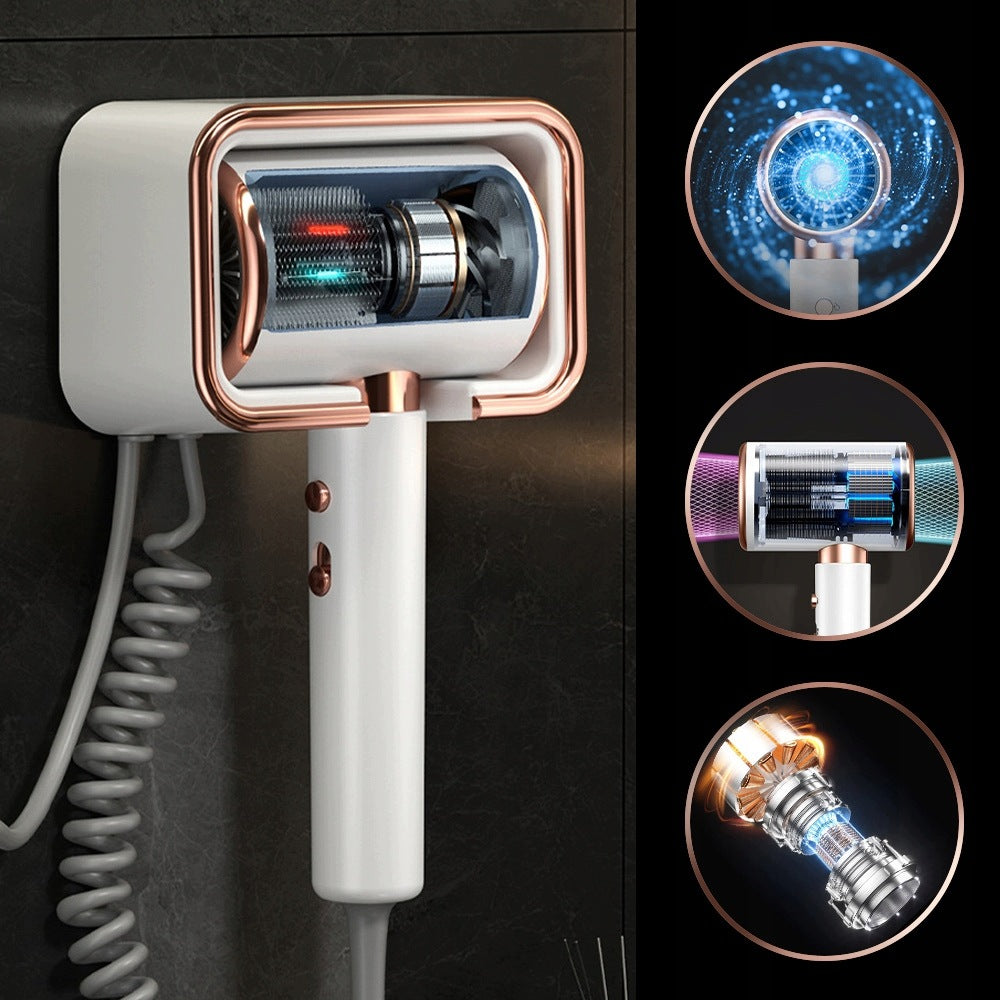 WALL HAIR DRYER 2000W QUIET OPERATION 3 STAGE HOTEL ADJUSTMENT Brand no brand