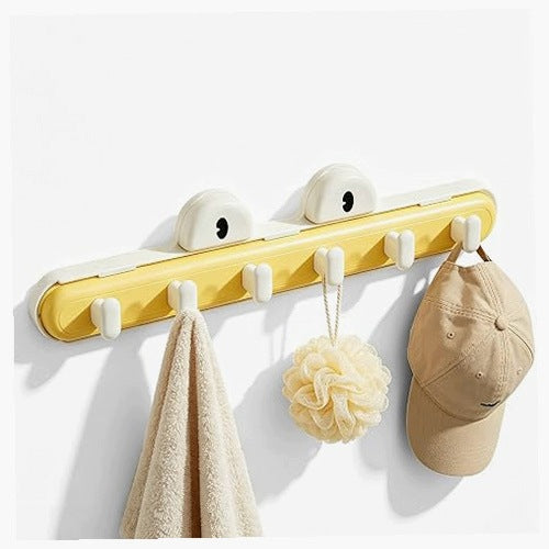 WALL HANGER PULL-OUT CLOTHES HOOKS SUCTION CUPS SMOOTH WALLS
