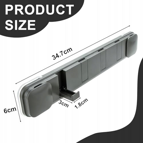 WALL HANGER WITH SUCTION CUP 4 HOOKS FOLDING ABS BATHROOM STEEL Manufacturer code Bez marki