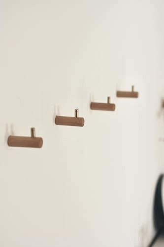 WALL HANGER WOODEN BRASS MINIMALIST FOR CLOTHES COATS Manufacturer code SWC5908201476943