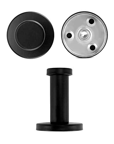 WALL HOOKS BLACK STAINLESS STEEL FOR BATHROOM KITCHEN 8 PIECES Manufacturer code SWC5908201463226