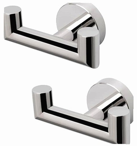 WALL HOOKS GOLD STAINLESS STEEL SUS 304 FOR TOWELS 2 PCS STEEL
