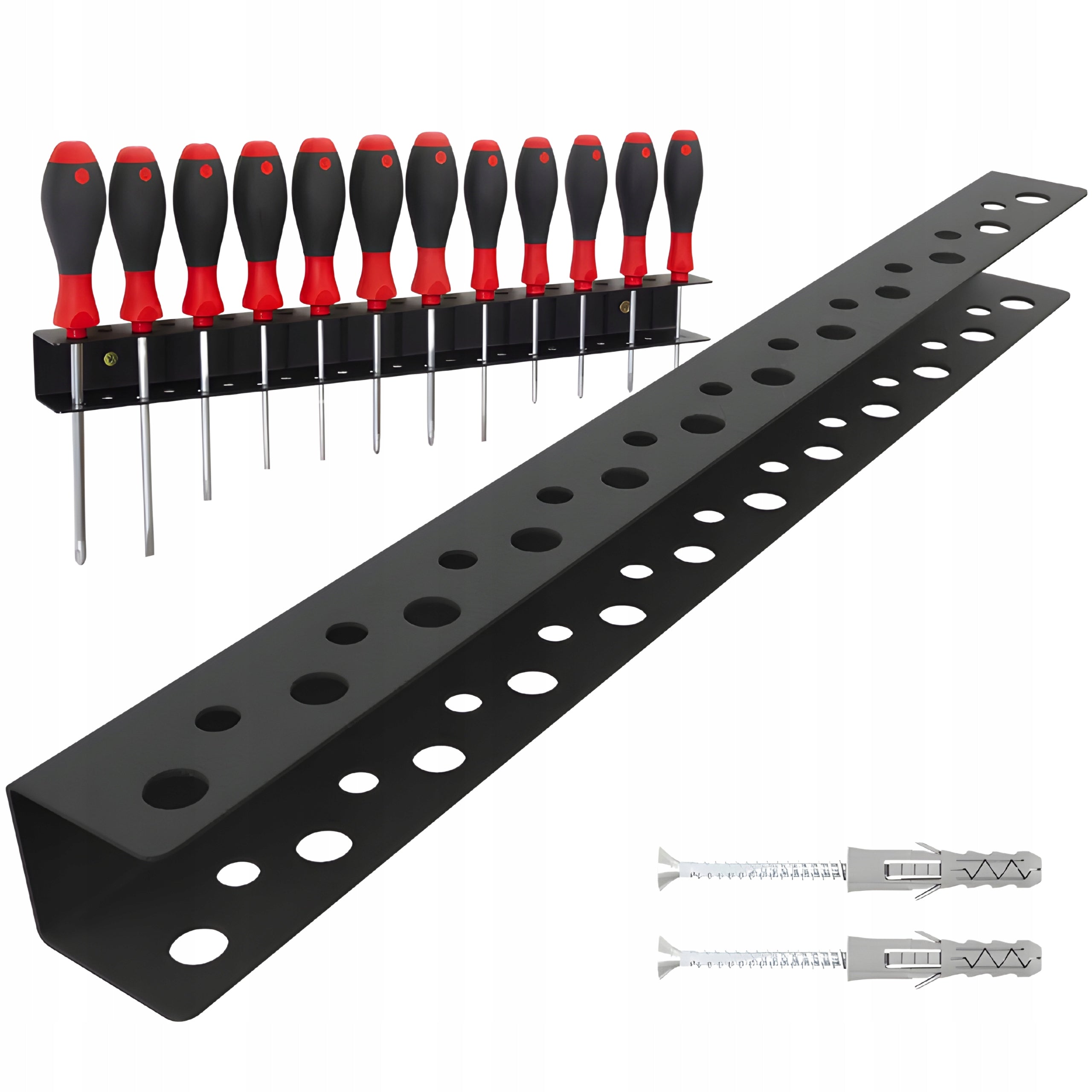 WALL Hanger for SCREWDRIVERS with Holes WRENCHES workshop tools strip Manufacturer code xj58