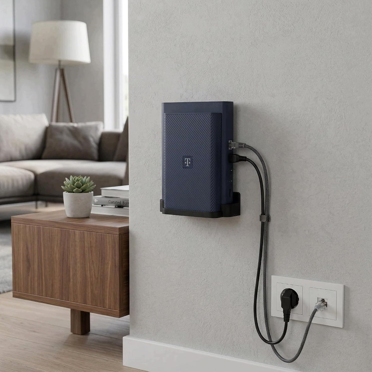 WALL MOUNT FOR SPEEDPORT 7 ROUTER WLAN CABLE MANAGEMENT Manufacturer code 5908040636805