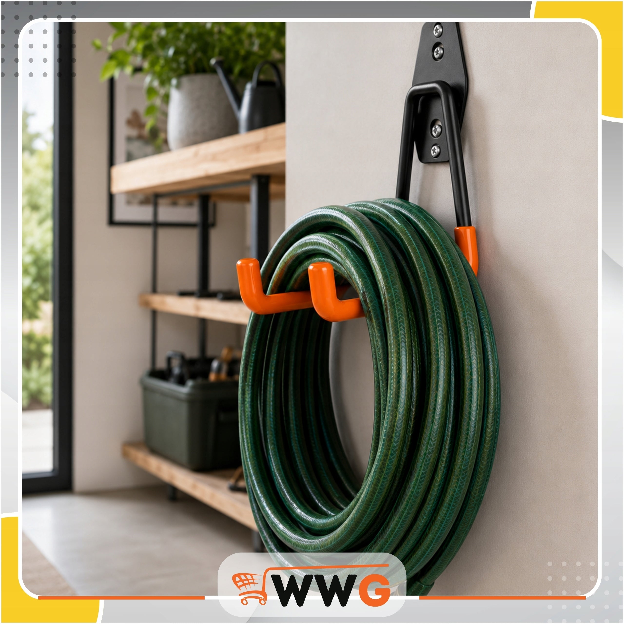 WALL MOUNT HANGER HOOK FOR GARAGE WORKSHOP LARGE FOR TOOLS 30KG 17CM Product height 16 cm