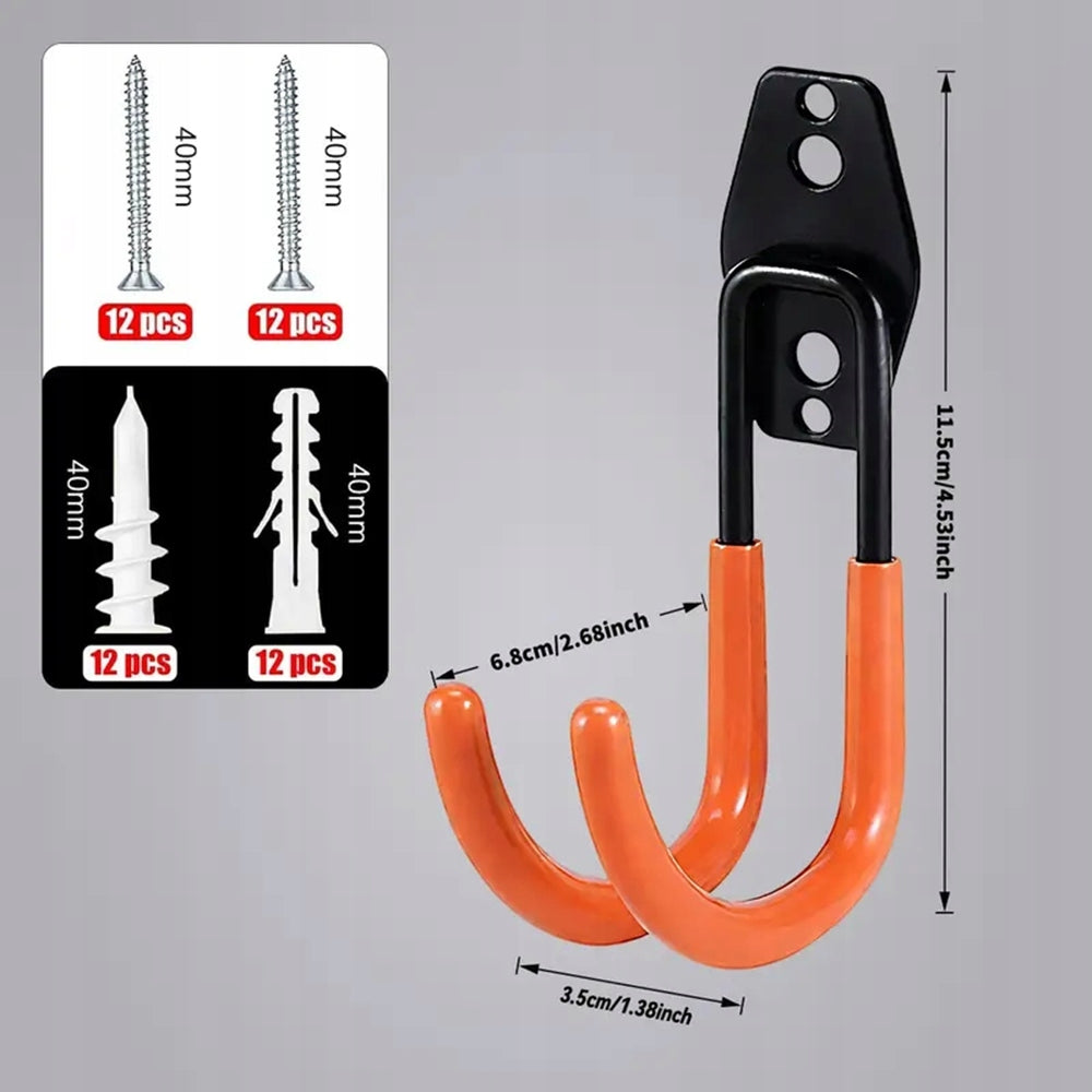 WALL MOUNT WORKSHOP HANGER GARDEN TOOL ORGANIZER Packaging status original