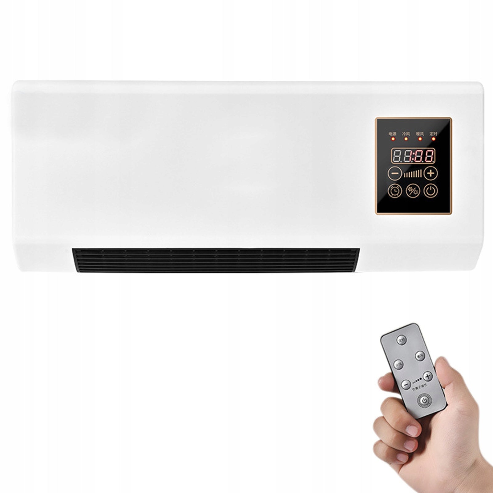 WALL MOUNTED ELECTRIC HEATER FOR BEDROOM 2000W