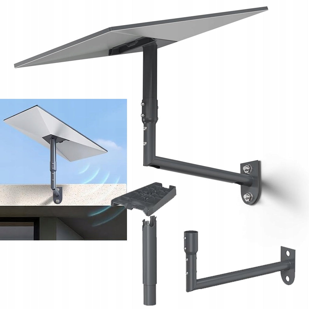 WALL MOUNTING BRACKET FOR STARLINK STANDARD 4 GEN3 V3 PIPE ADAPTER