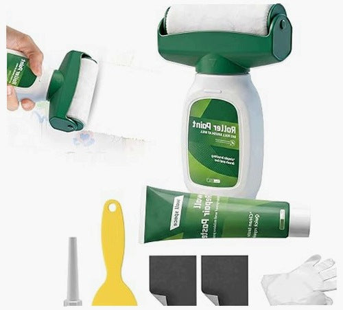 WALL PAINT WHITE REPAIR SET 2IN1 ROLL FOR CHILDREN