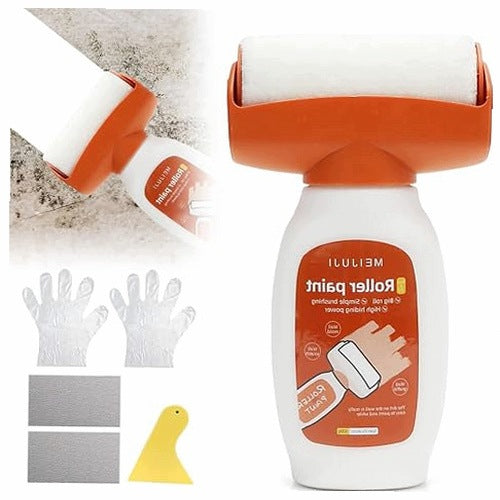 WALL REPAIR PAINT WHITE 500G ROLL 2IN1 QUICK DRYING metal