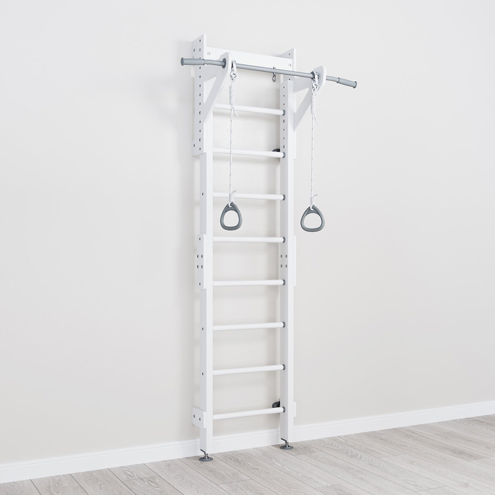 Turnleiter Wallbarz Eco 1.1, 113 x 51 x 235-270 cm, weiß 