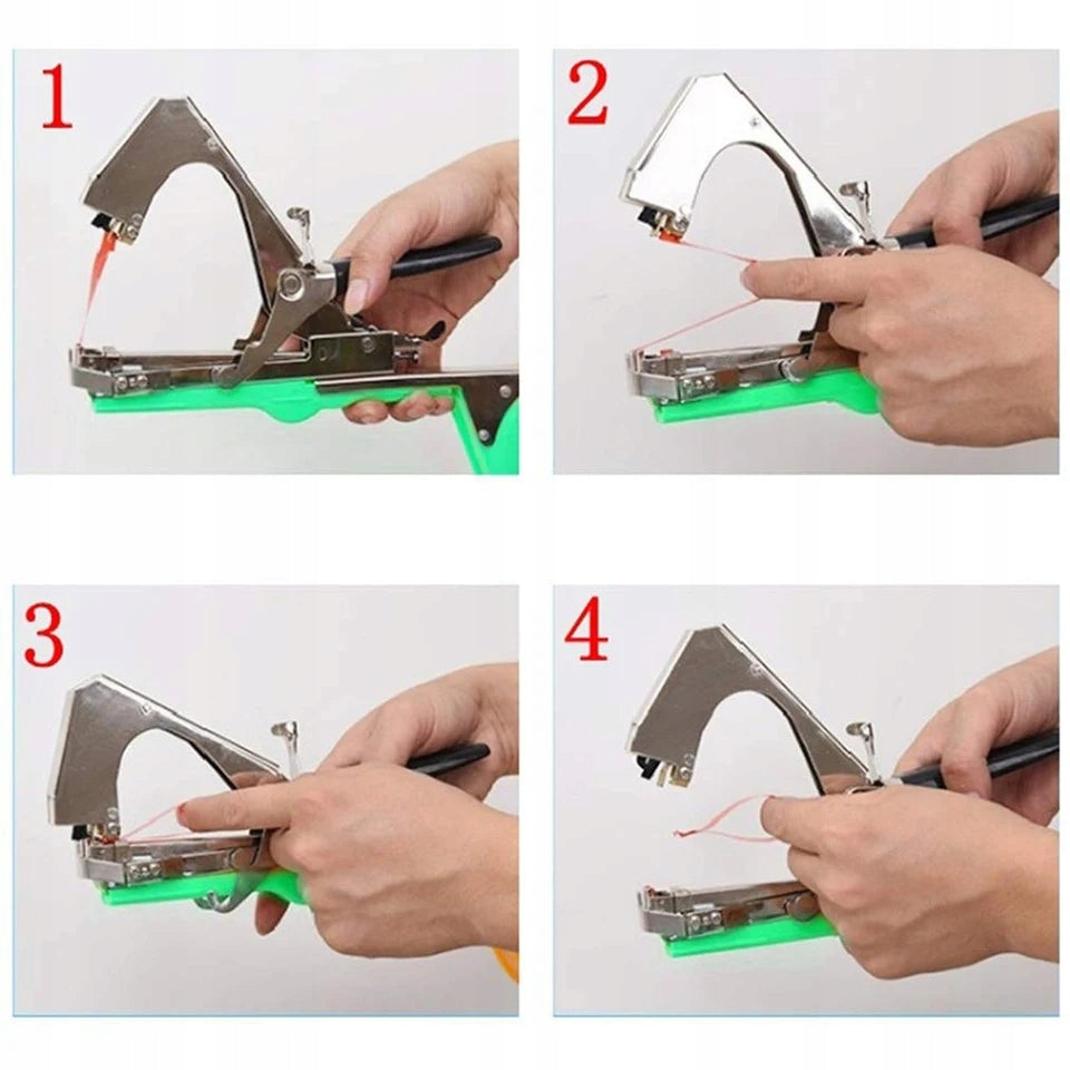 WALLPAPER GARDEN STAPLER NURSERY GARDEN FOR PLANT BINDING QUALITY Color red