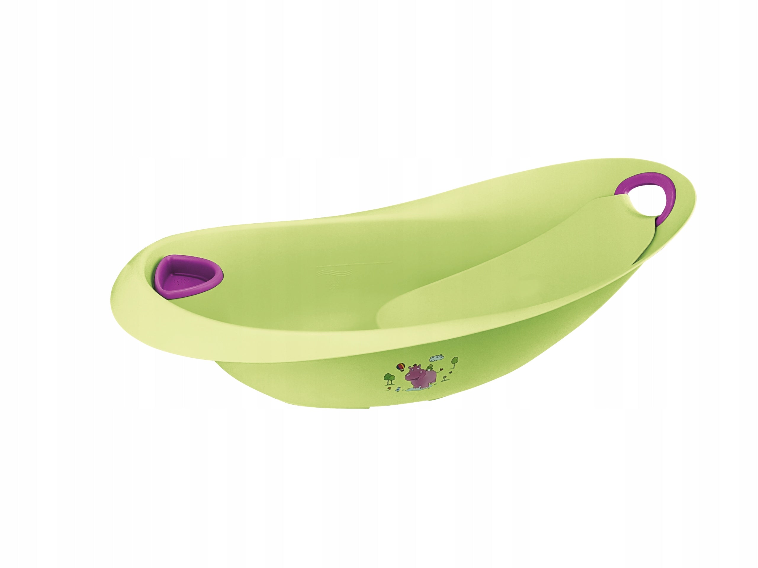Badewannenhalter Hippo, Limette 