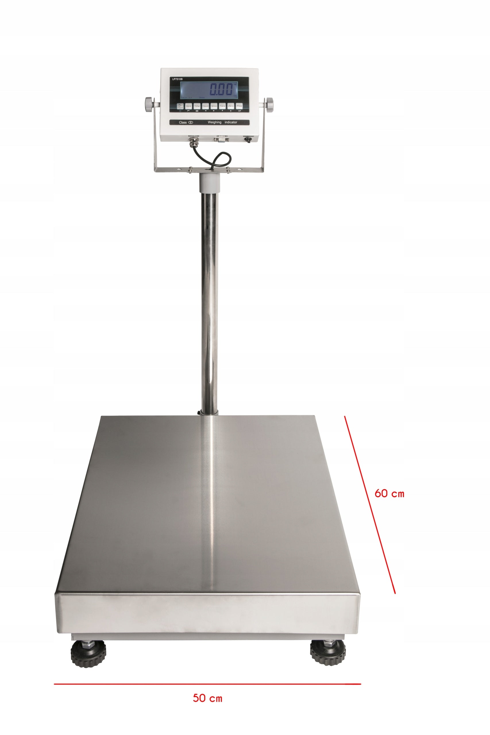 WAREHOUSE SCALE 300KG 50X60 LEGALIZATION Brand Bielskie Wagi