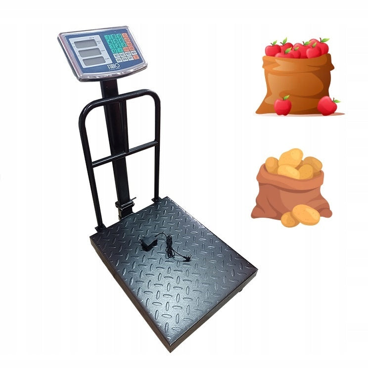 WAREHOUSE SCALE SHOP INDUSTRIAL PLATFORM ELECTRONIC LCD 150KG