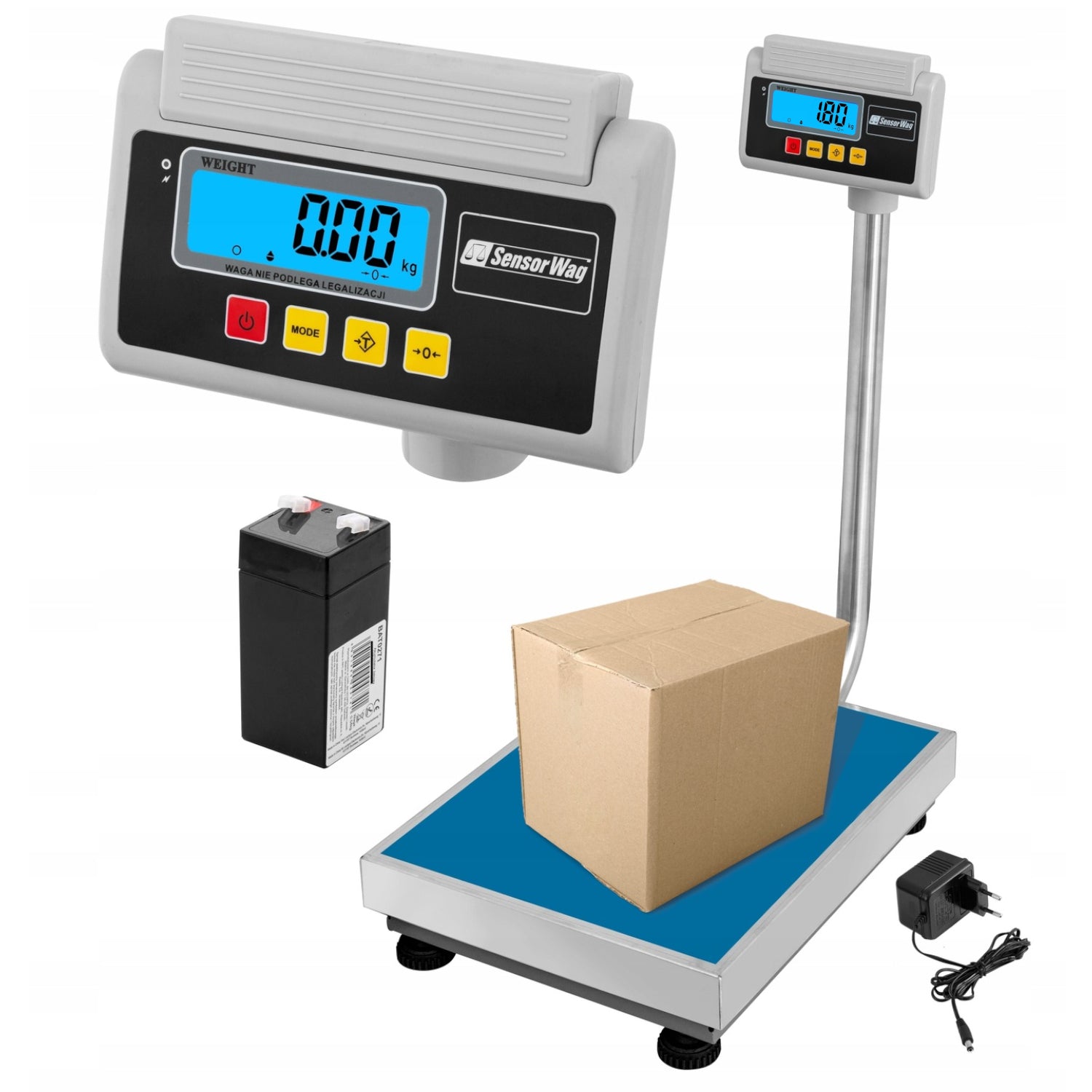 WAREHOUSE SCALE UP TO 150KG 40X50CM PLATFORM LCD ACCURATE ELECTRONIC