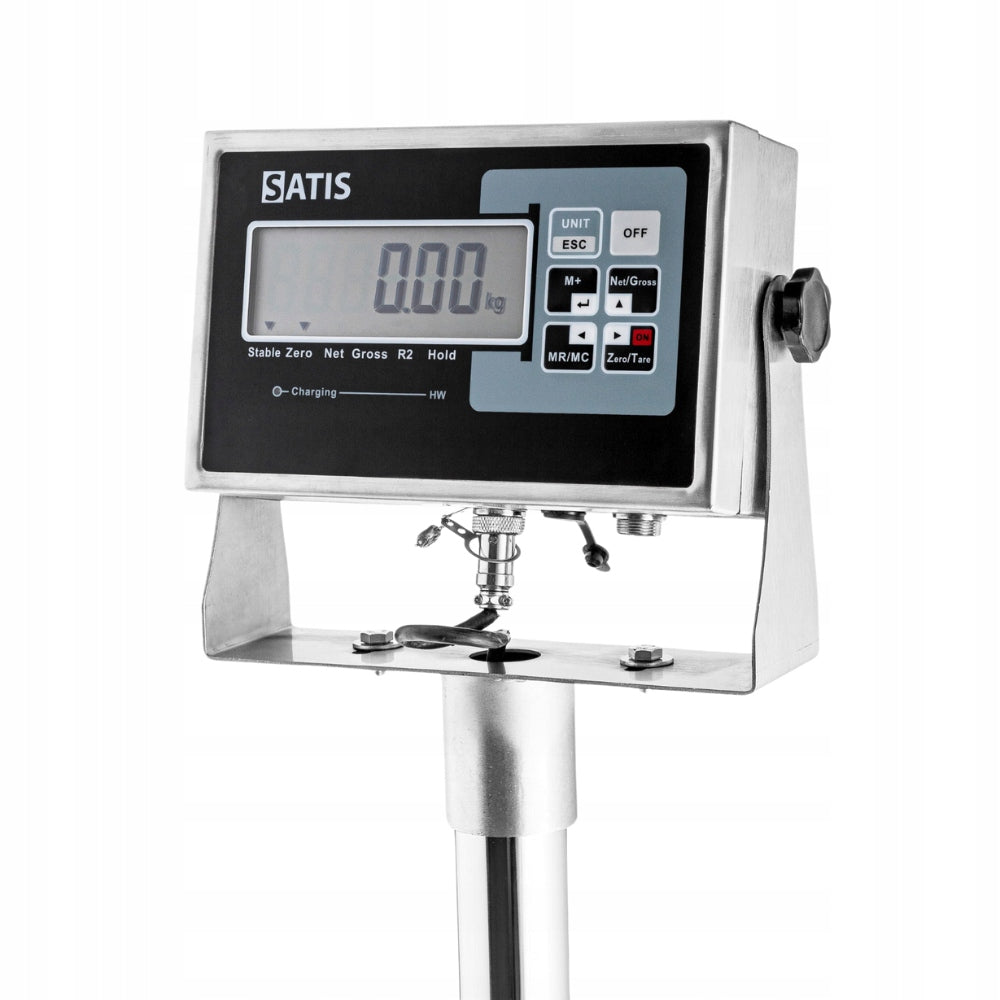 WAREHOUSE SCALE WITH ELECTRONIC LEGALIZATION UP TO 150KG 35X45CM PLATFORM Packaging status original