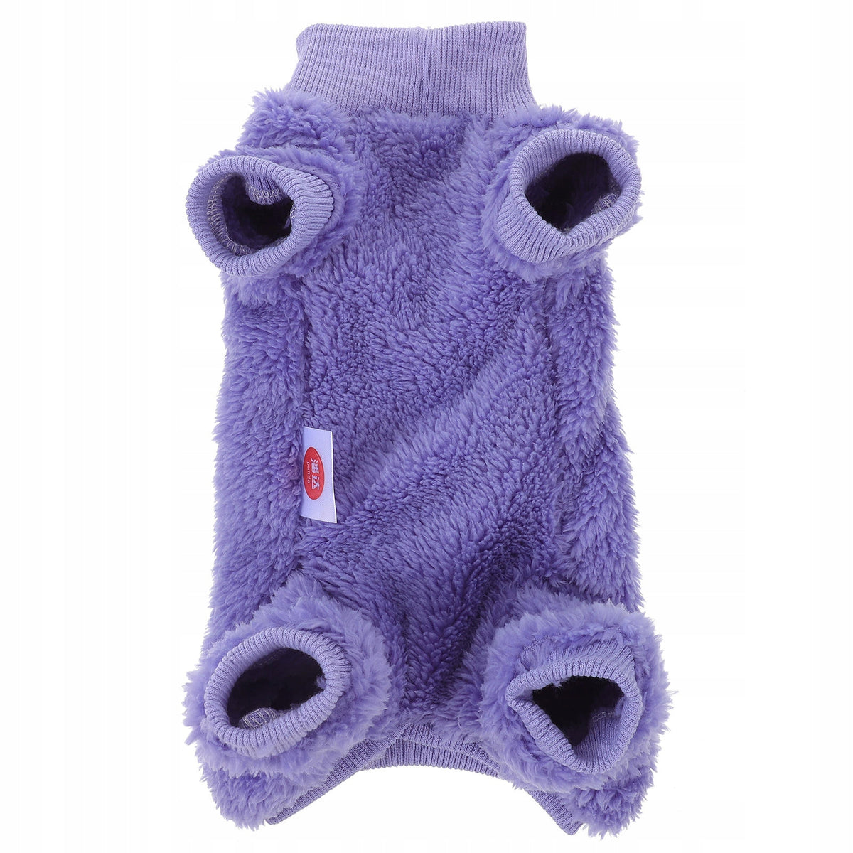 WARM AND COMFORTABLE SPHYNX CAT WINTER JACKET IN PURPLE