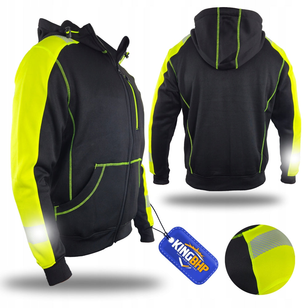 WARM WORK SWEATSHIRT Polar OC REFLECTIVE WARNING JACKET