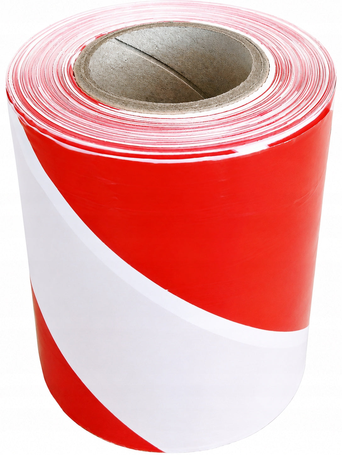 WARNING TAPE white red 100 M 75MM wide