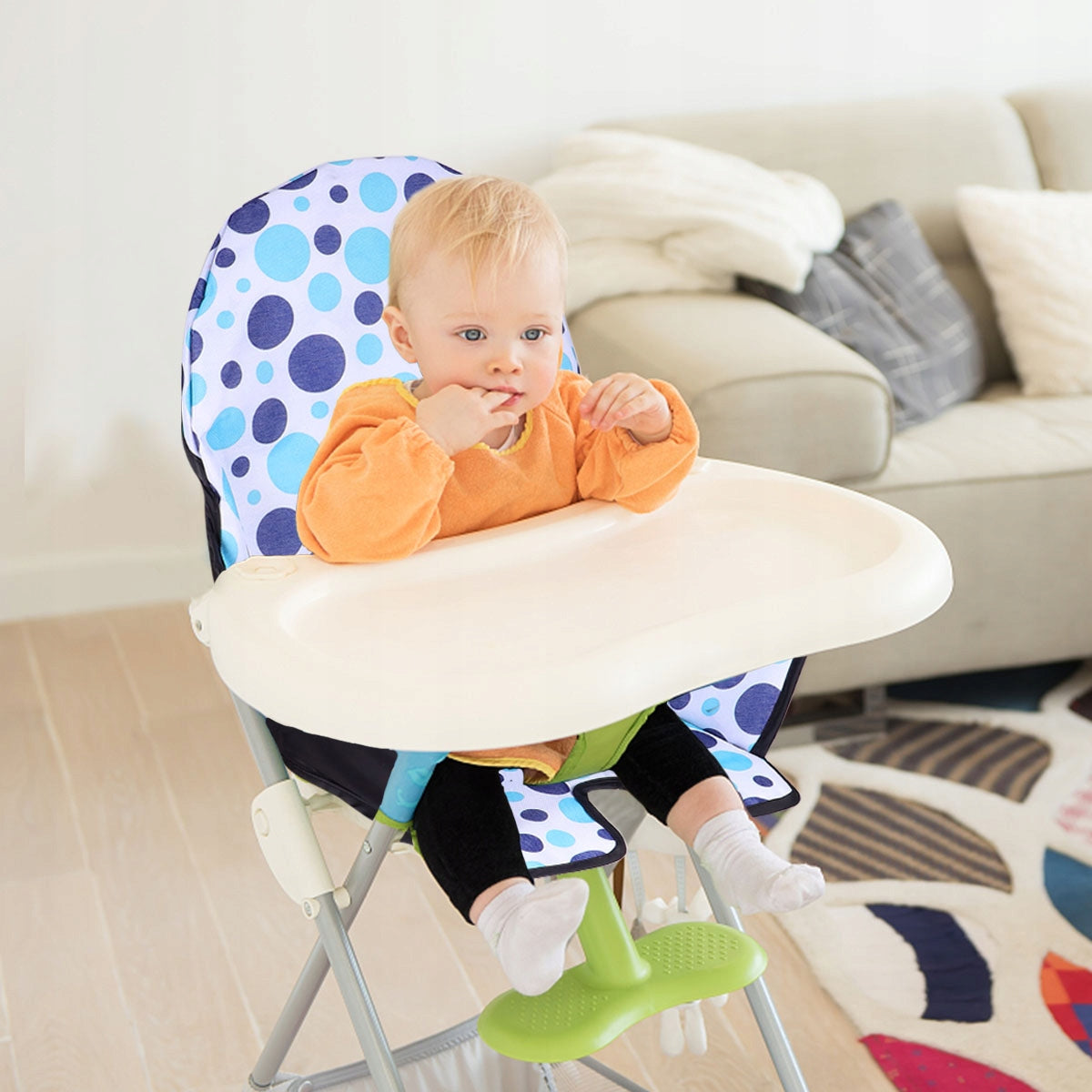 WASHABLE CUSHION HIGHCHAIR INSERT MAT DINING Color multicolor