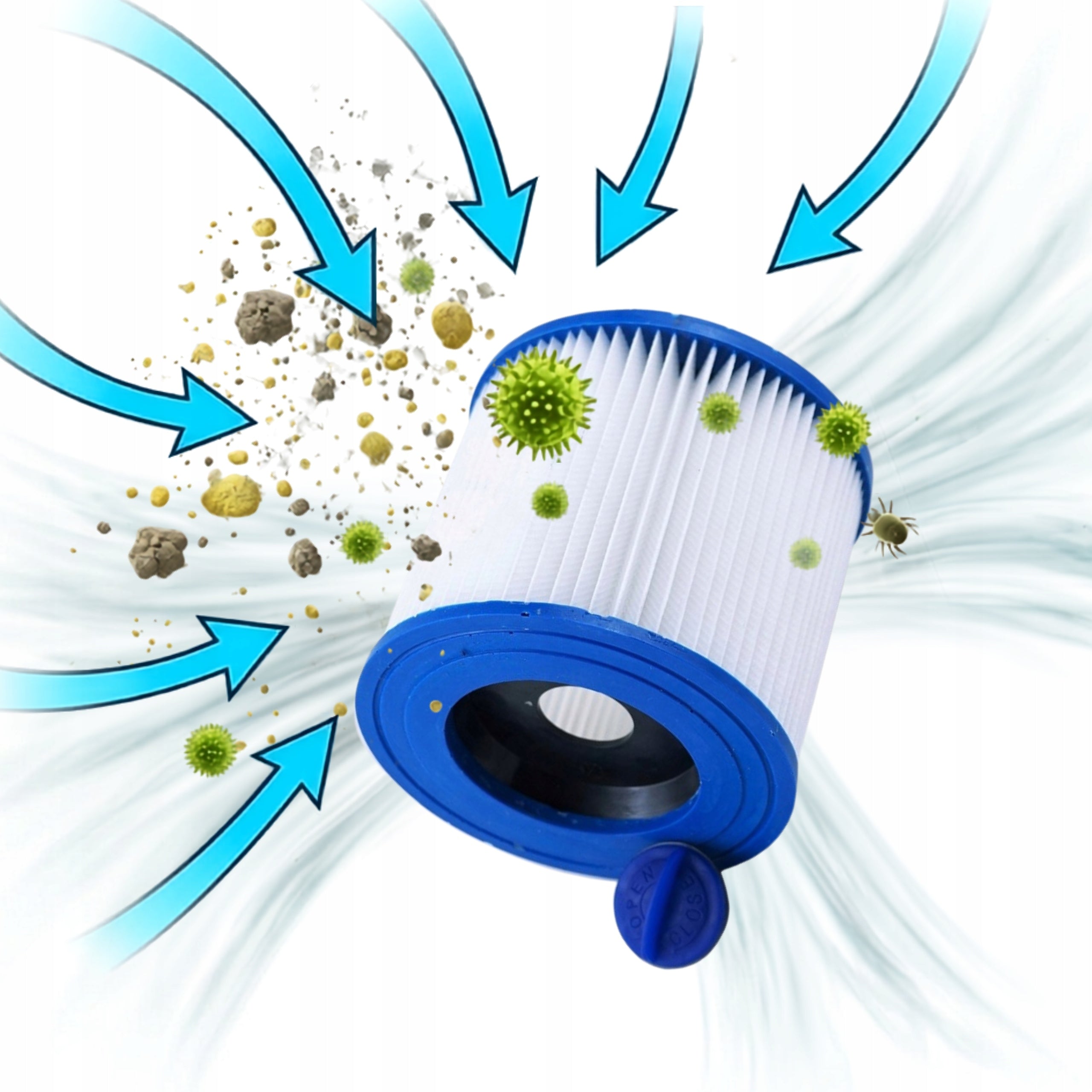 WASHABLE FILTER FOR KARCHER MV2 MV3 WD2 WD3 SE4001 WD2 PLUS KWD V17 V15 V12 Vacuum cleaner brand Kärcher
