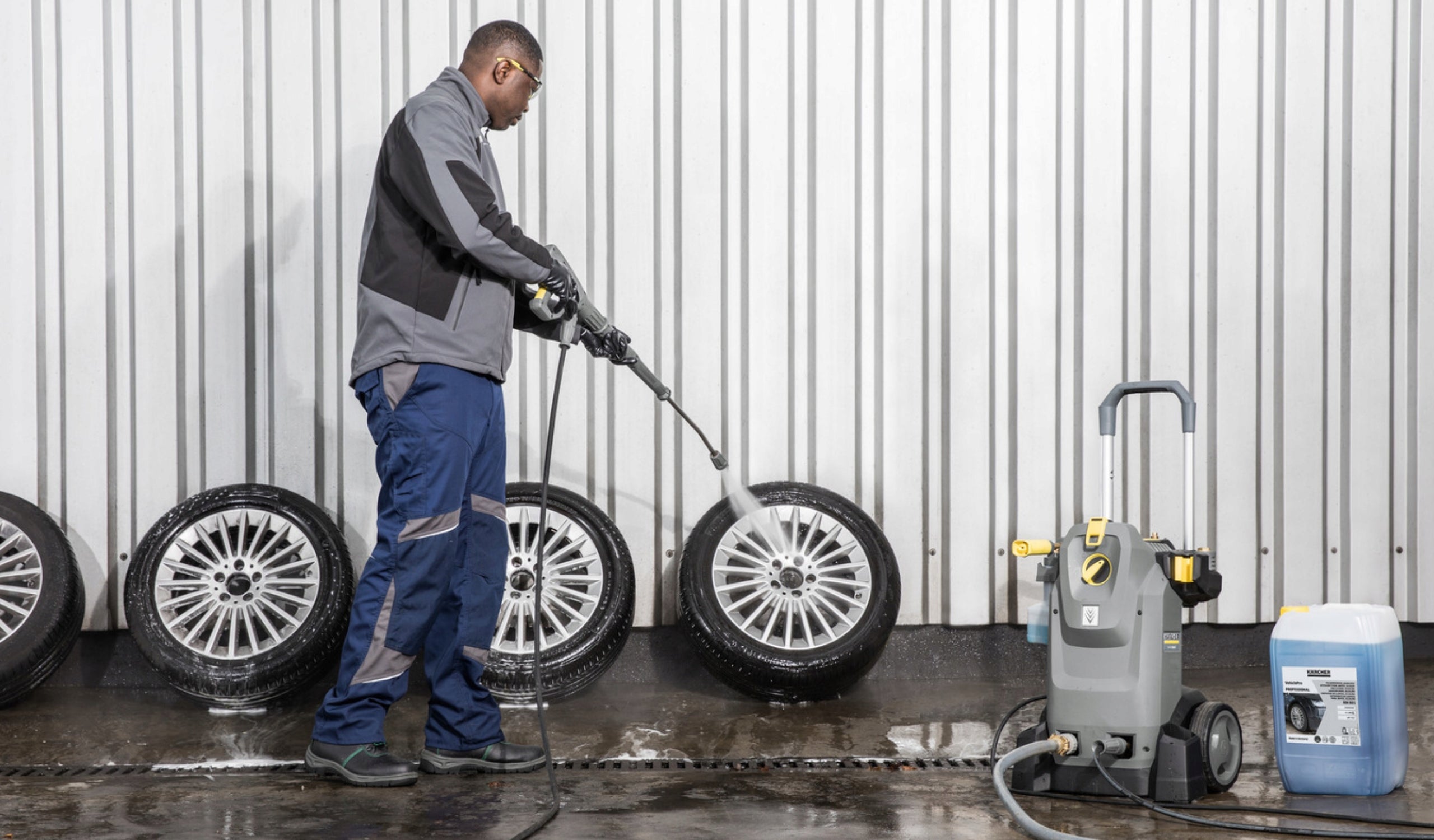 WASHER KARCHER HD 6/15 M Plus 225BAR MAX + FOAM LANCE + ACTIVE FOAM 3L Packaging status original