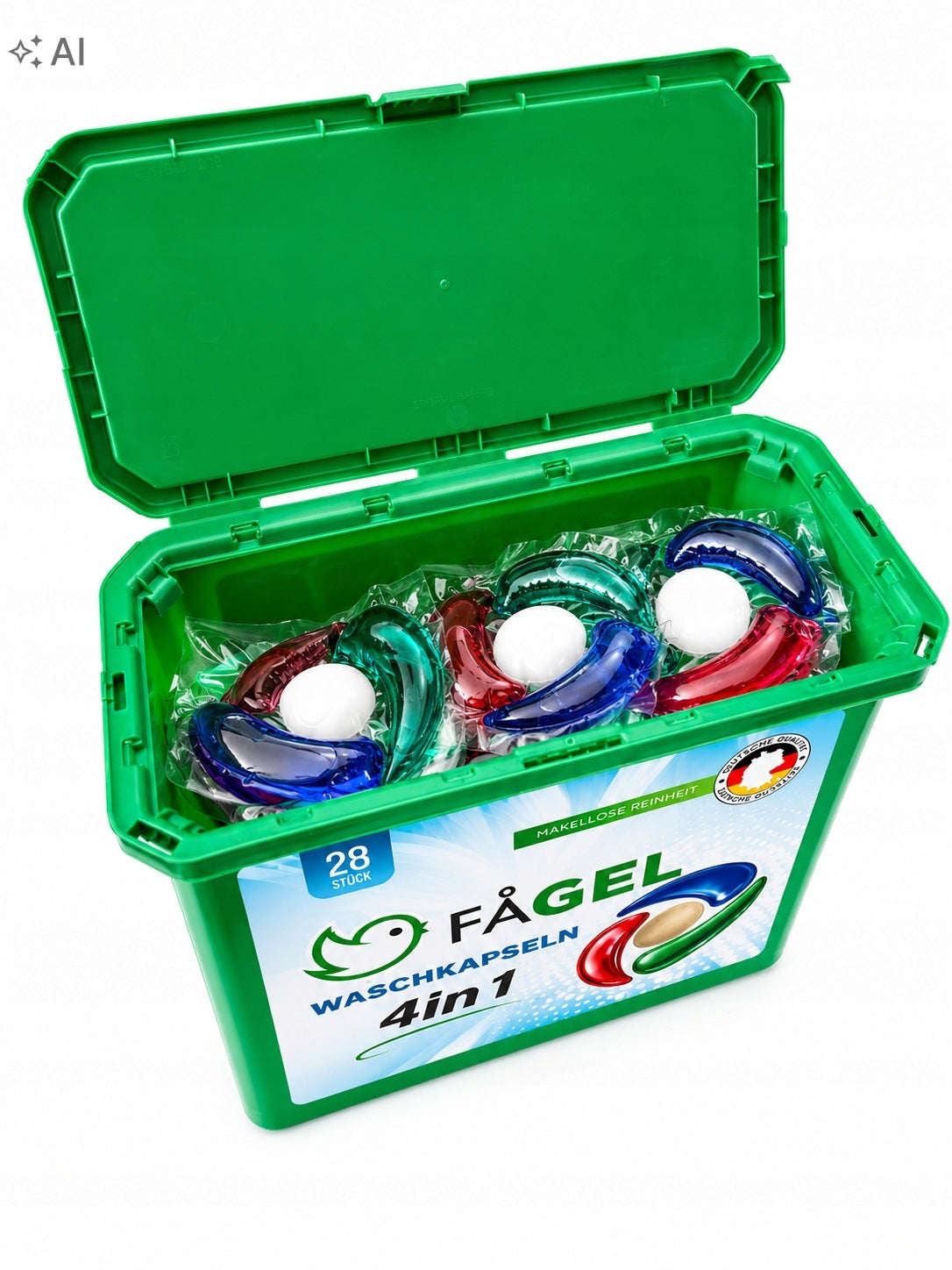 WASHING CAPSULES 4IN1 28PCS WASHING UNIVERSAL COLORED AND WHITE FABRICS Manufacturer code Kapsułki 4 w 1