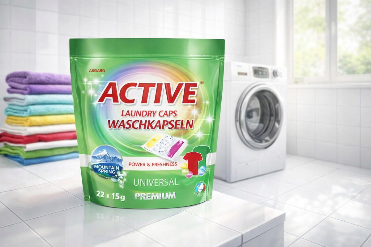 WASHING CAPSULES ACTIVE Universal 22 pcs Manufacturer code 5904730286909