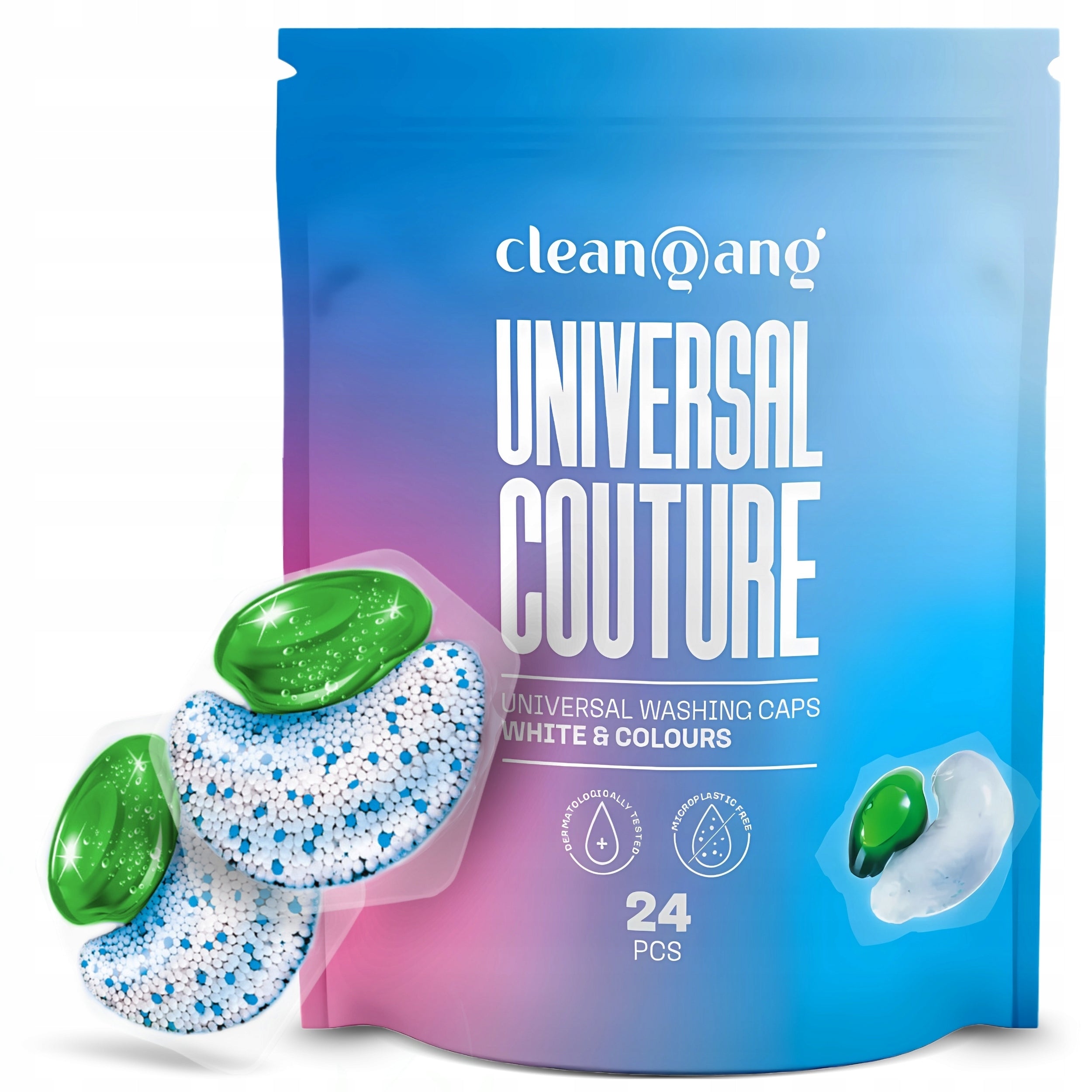 WASHING CAPSULES FOR WHITE POWDER GEL 24 PIECES