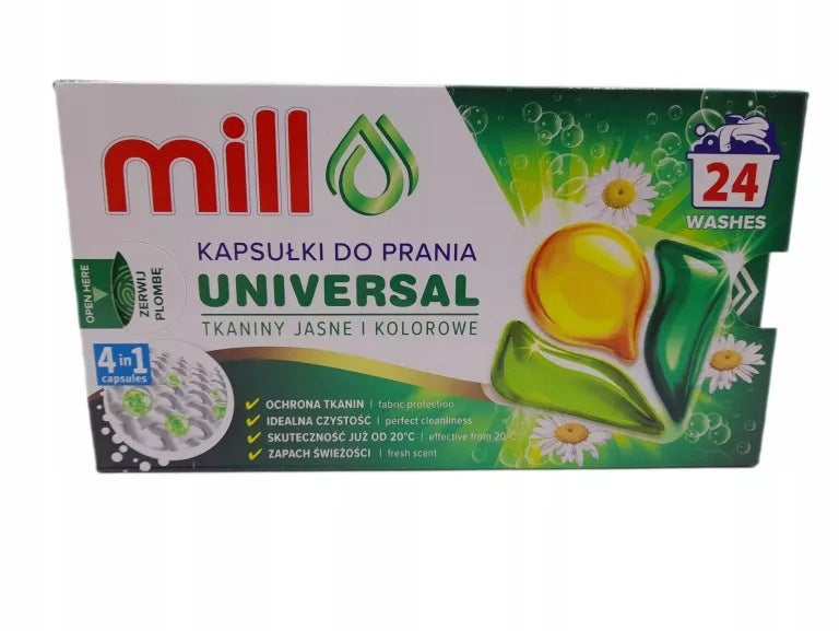 WASHING CAPSULES MILL 24PCS