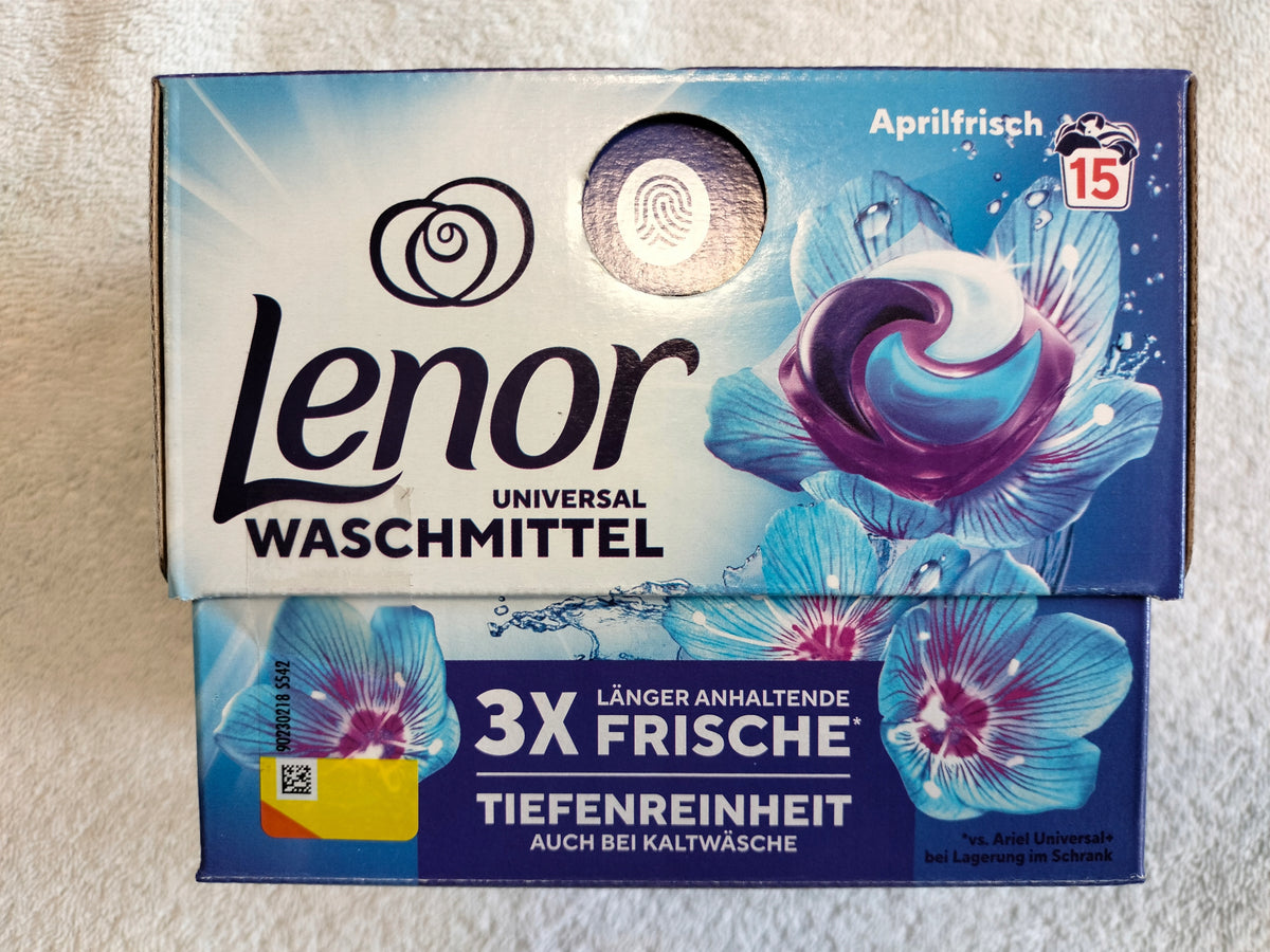 WASHING CAPSULES UNIVERSAL APRILFRISCH 15PRAŃ 301,5G. FROM GERMANY